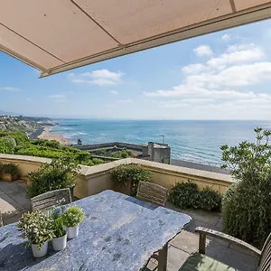  Appartement Ametsa, Luxury Flat, Terrace And Wonderful Seaview, In